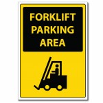 Fork Lift Parking Area - A4