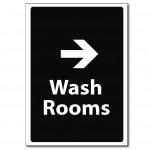 Wash Rooms Right - A5
