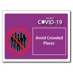 Avoid Crowded Places - A4