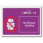 No Physical Greeting - A4