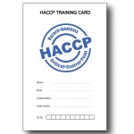 HACCP Training Card