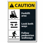 Caution - A4